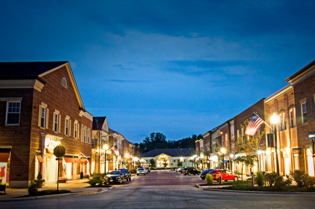 Hudson Ohio at Dusk