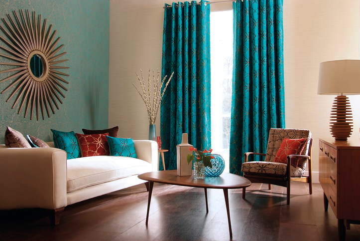 Interior image of a contemporary living room